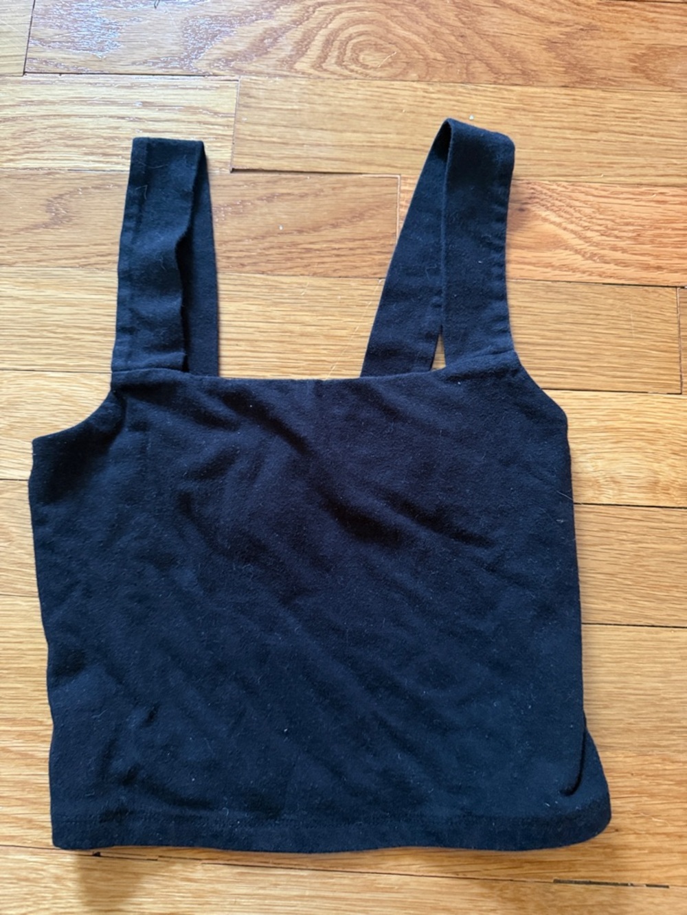 Aeropostale Black Cropped Tank Top